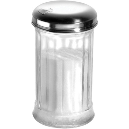 Сахарница; стекло; 320мл; D=7.5,H=13.5см; прозр.