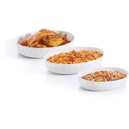 Блюдо овальное Luminarc Смарт Кюзин Д=22 Ш=16 см