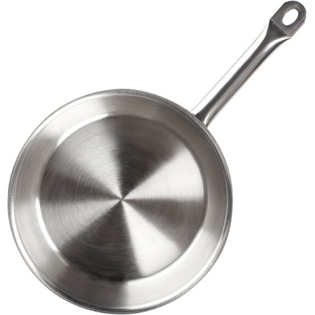 Сковорода «Перфоманс»; сталь нерж.; D=28,H=4,L=50см; металлич.