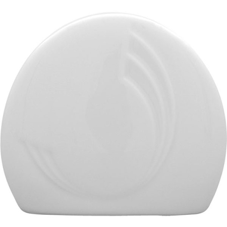 Салфетница «Аркадия нью»; фарфор; H=7.5,B=9см; белый