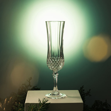 Бокал-флюте «Лонгшамп»; хр.стекло; 140мл