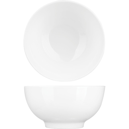 Салатник «Кунстверк»; фарфор; 1000мл; D=18см; белый