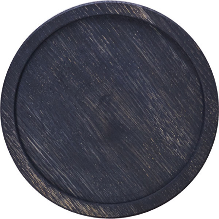 Доска для подачи круглая без ручки Д=24см дуб (04090789)