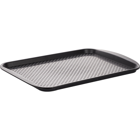 Поднос прямоуг.; полипроп.; H=2,L=45,B=35см; черный