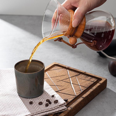 Доска для подачи прямоуг.б/ручки с выемкой; дуб; H=25,L=260,B=180мм