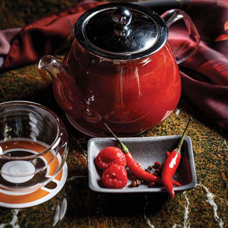 Чайник «Проотель»; термост.стекло; 400мл; D=7см