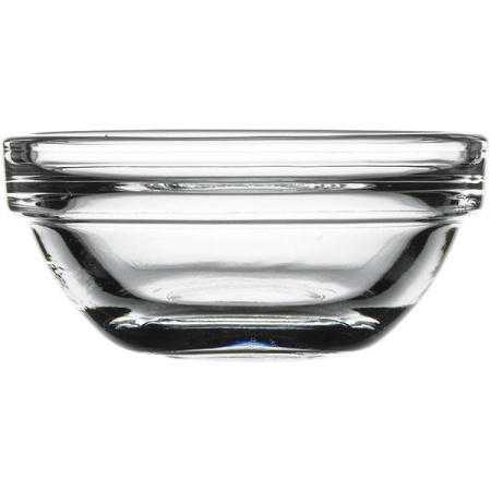 Салатник «Шефс»; стекло; 130мл; D=9,H=3.7см; прозр.