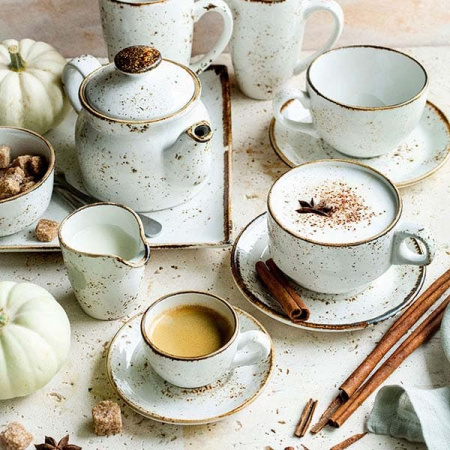 Сахарница «Крафт»; фарфор; 230мл; H=5.2,B=9.4см; белый