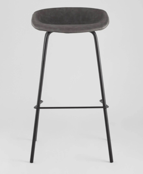 Стул барный Beetle Lite PU серый