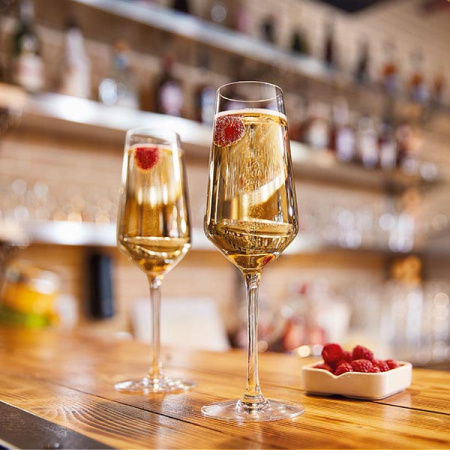 Бокал-флюте «Вина Джульетте»; стекло; 230мл; D=72,H=218мм; прозр.