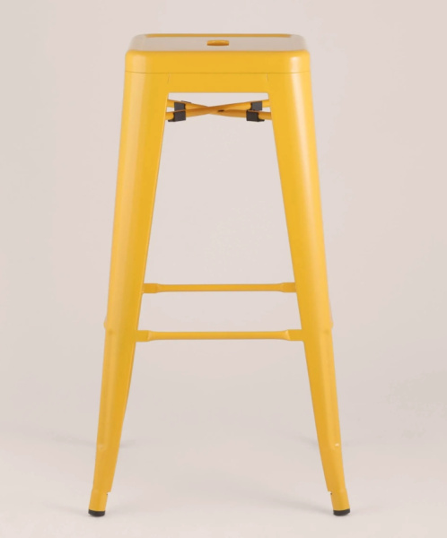 Стул барный TOLIX желтый глянцевый