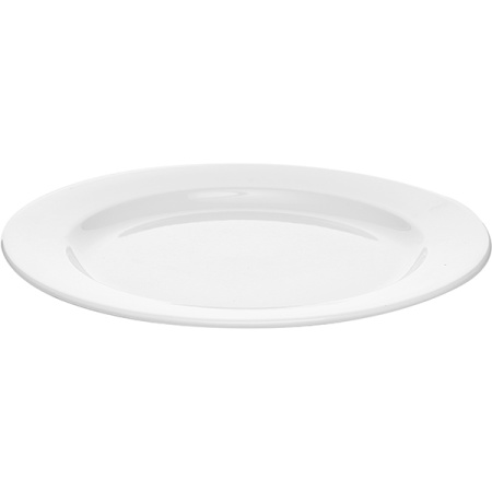 Тарелка «Монако Вайт»; фарфор; D=27,H=1.8см; белый