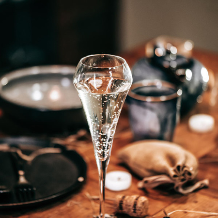 Бокал-флюте «Оупэн ап»; хр.стекло; 200мл; D=56,H=225мм; прозр.