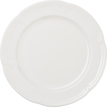 Фото Тарелка мелкая «Торино вайт»; фарфор; D=30,H=2.5см; белый Тарелка мелкая «Торино вайт»; фарфор; D=30,H=2.5см; белый