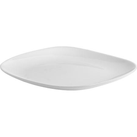 Блюдо «Бургер Солюшнс»; стекло; L=28,B=23см; белый