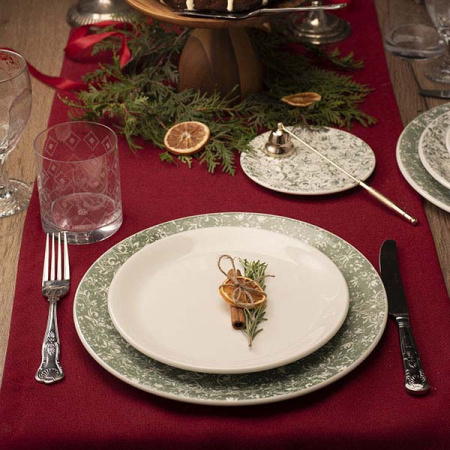 Тарелка мелкая «Тэйст вайт»; фарфор; D=23,H=1.5см; белый