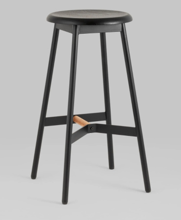 Стул барный Knobb черный