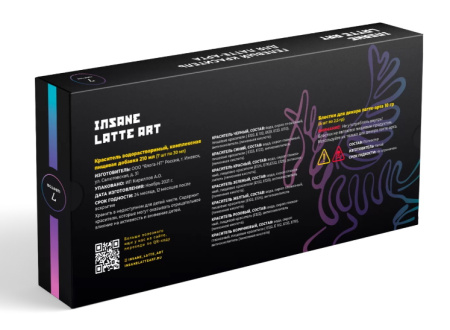 Гелевый краситель Insane Latte Art