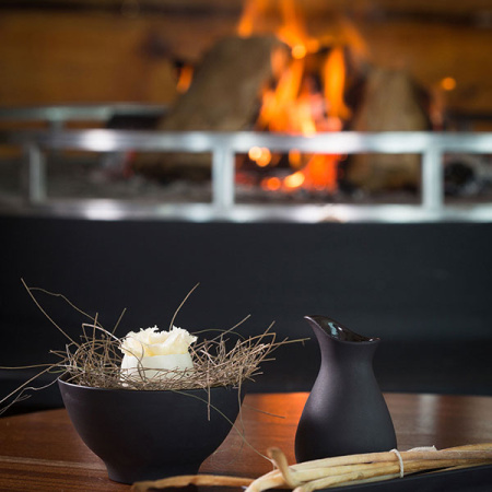 Молочник «Ликид»; фарфор; 125мл; H=10,L=7,B=6см; черный