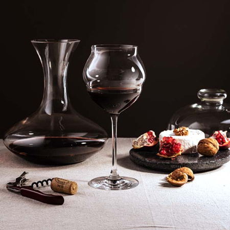 Бокал для вина «Макарон»; хр.стекло; 500мл; D=100,H=215мм; прозр.