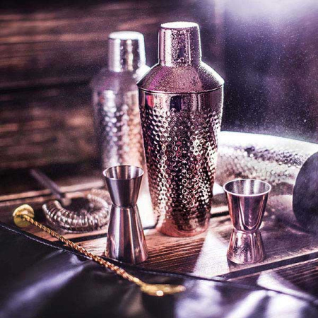 Ложка барная Probar 26 см с мадлером позолоченная