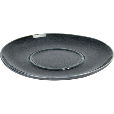 Блюдце; керамика; D=13.5/6,H=1.2см; синий