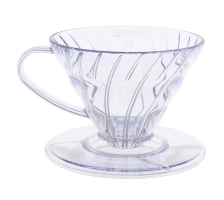 Воронка Hario VD-01T пластик, прозрачный