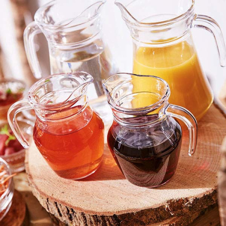 Кувшин «Брок»; стекло; 0.5л; D=75,H=140,B=120мм; прозрачный