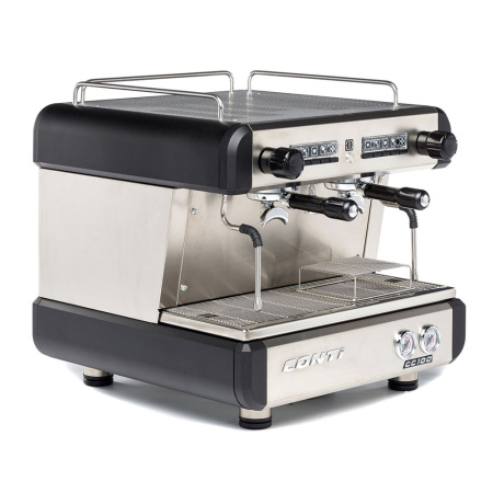 Фото Кофемашина Conti CC100 Compact TC 2 группы, черный Кофемашина Conti CC100 Compact TC 2 группы, черный