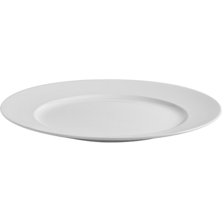 Тарелка «Олеа»; фарфор; D=32,H=3см; белый