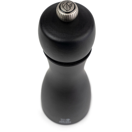 Мельница для перца метал.мех.; дерево; D=5.4,H=15см; черный