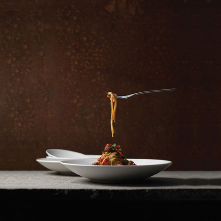 Салатник «Монако Вайт»; фарфор; 1000мл; D=30,H=5.1см; белый