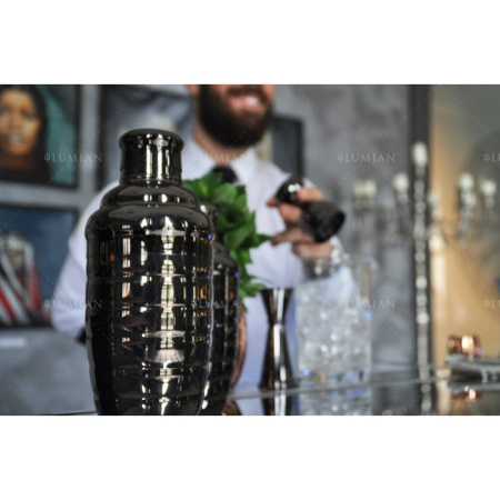 Шейкер Lumian Bomber 500мл черный