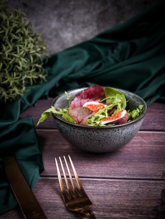 Салатник Porland Frost 320 мл серый