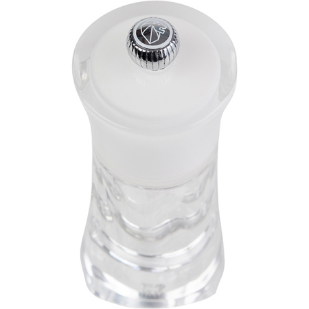 Мельница для соли метал.мех.; акрил; H=14см