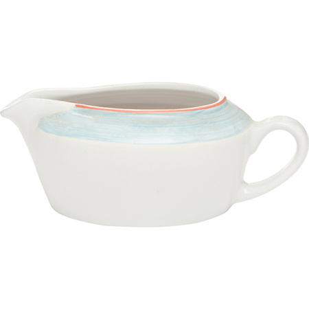 Соусник «Рио Блю»; фарфор; 130мл; белый,синий
