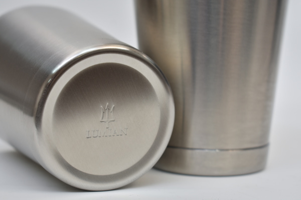 Шейкер Lumian Kenko Boston Tin & Half Tin 18-28 oz матовое серебро