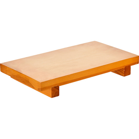 Блюдо для суши; дерево; H=5,L=33,B=19см; св. дерево