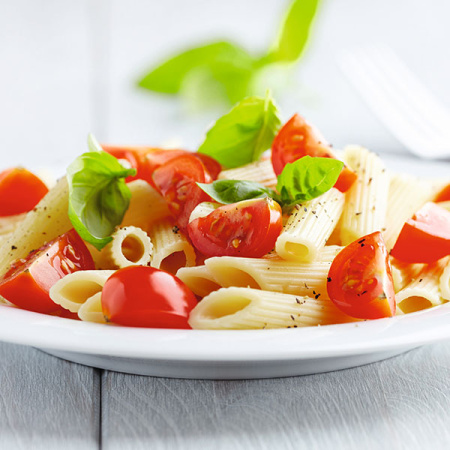 Тарелка для пасты «Бургер Солюшнс»; стекло; 500мл; D=28.5см; белый