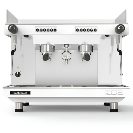 Кофемашина Sanremo Zoe SED 2GR белый