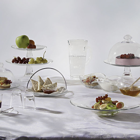 Менажница прямоуг.3отд. «Банкет»; стекло; H=7,L=39,B=13см; прозр.