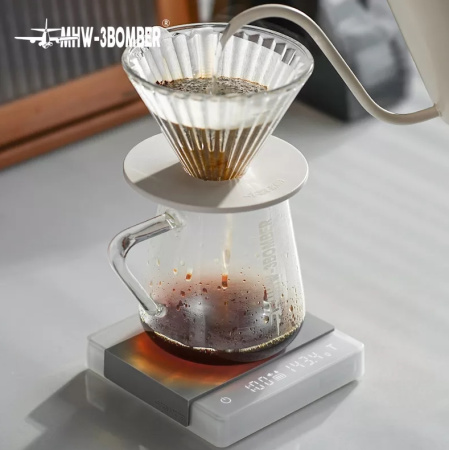 Весы с таймером MHW-3Bomber Cube 2.0 Mini белый