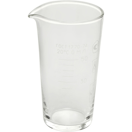 Мензурка мерная ТС ГОСТ-1770-74 HLP-2 50 мл стекло