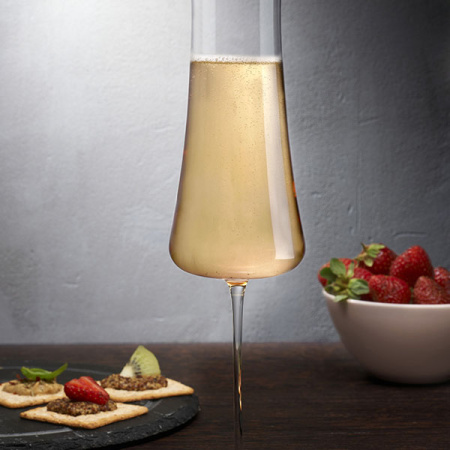 Бокал-флюте; хр.стекло; 300мл; D=69,H=260мм