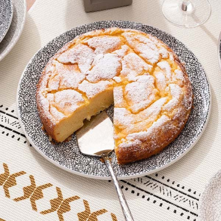 Тарелка мелкая «Ин Блэк»; фарфор; D=25.3см; белый,черный