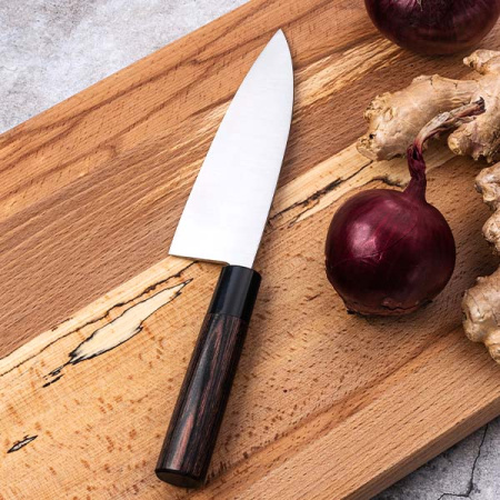 Нож кухонный «Нара»; сталь нерж.,дерево; L=15см