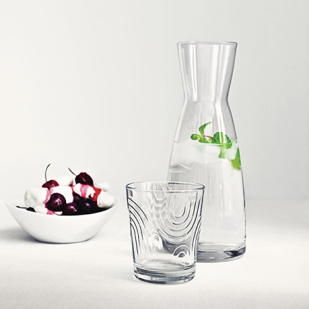 Кувшин б/ручки «Эпсилон»; стекло; 1000мл; D=100/70,H=260мм; прозр.