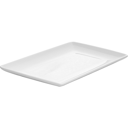 Блюдо прямоугольное «Тэйст вайт»; фарфор; L=27,B=16.8см; белый