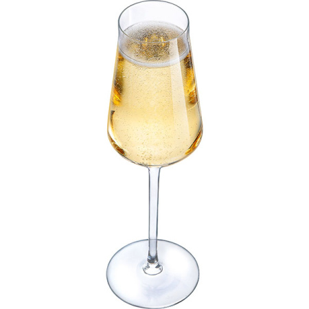 Бокал-флюте «Ревил ап»; хр.стекло; 210мл; D=45/70,H=234мм; прозр.