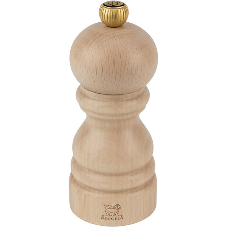 Мельница для перца метал.мех.; дерево,металл; D=5.5,H=12см; св. дерево